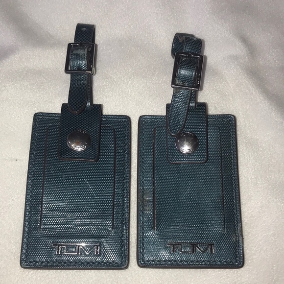Tumi Accessories Two Tumi Luggage Tags Poshmark